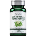 Piping Rock Goldenseal Root Capsules – 1000mg, 100 Pills | Herbal Supplement
