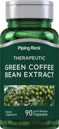 Piping Rock Green Coffee Bean Extract 8000 mg - 90 Capsules | Non-GMO & Gluten Free