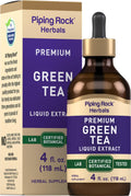 Piping Rock Green Tea Extract Liquid 4 oz – Premium Herbal Supplement
