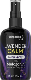 Piping Rock Melatonin Sleep Spray 8 oz - Lavender Calm Mist