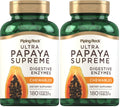 Piping Rock Papaya Digestive Enzymes Chewables – 180 Tablets, Vegetarian, Tropical Flavor (Pack of 2)