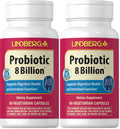 Piping Rock Probiotic for Men & Women – 90 Capsules | Digestive Support | Non-GMO, Gluten Free & Vegetarian | Lindberg (Pack of 2)