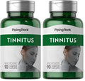 Piping Rock Tinnitus Supplement - 90 Caplets (Pack of 2) | Vegetarian, Non-GMO, Gluten Free