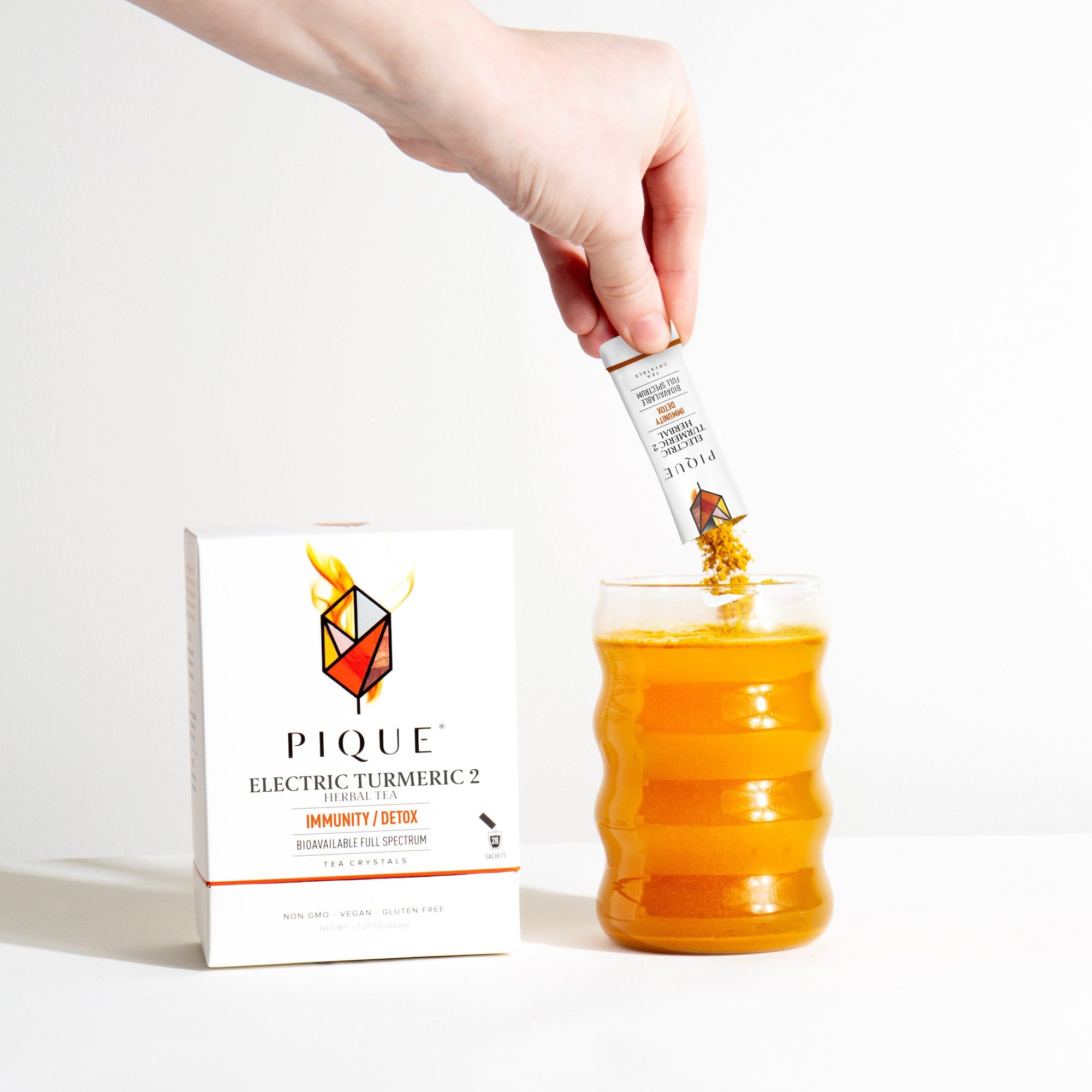 PIQUE Electric Turmeric 2 - Immune Support, Inflammation, Detox & Radiant Skin