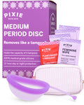Pixie Menstrual Disc – 12-Hour Comfort, 100% Medical-Grade Silicone (Medium)