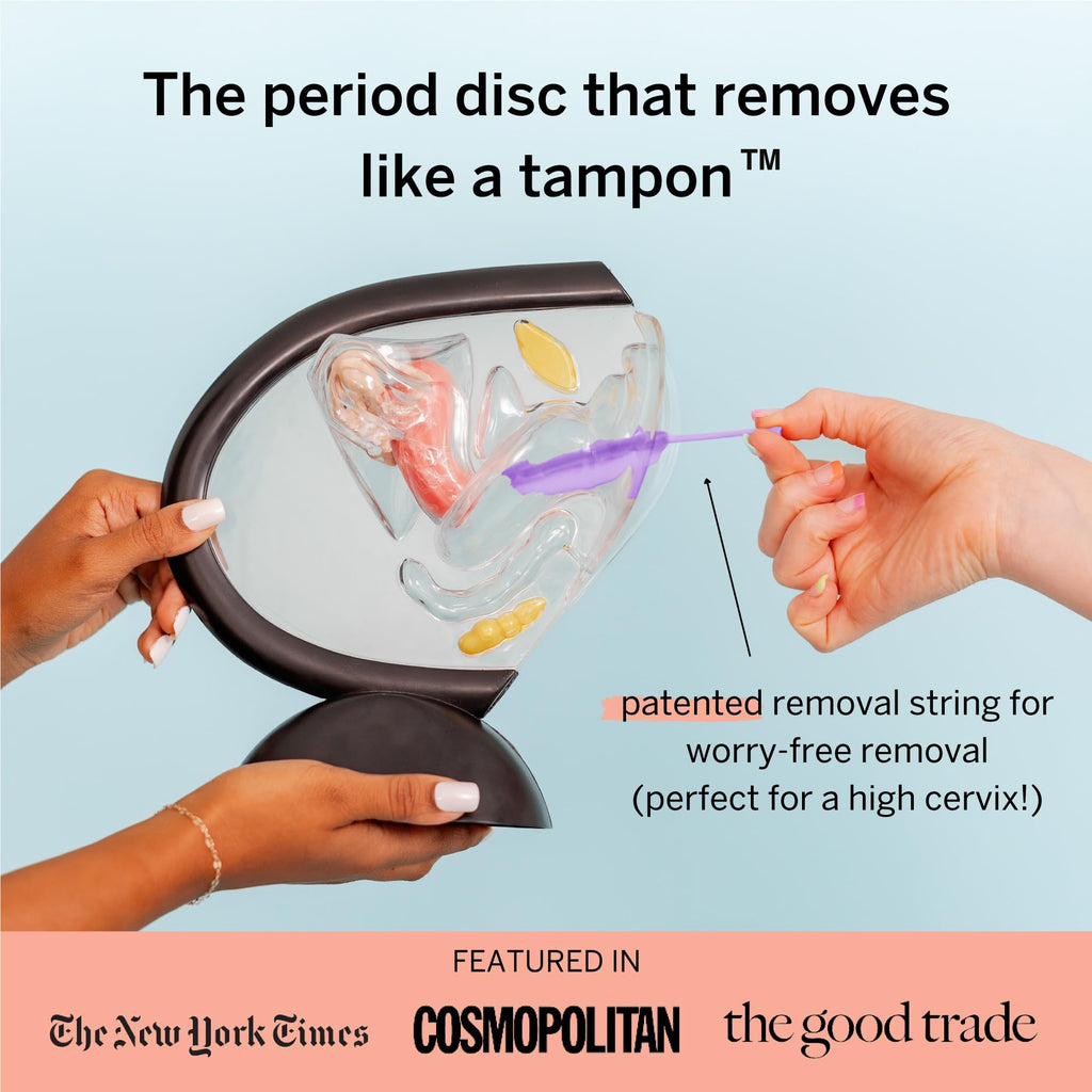 Pixie Menstrual Disc – 12-Hour Comfort, 100% Medical-Grade Silicone (Medium)