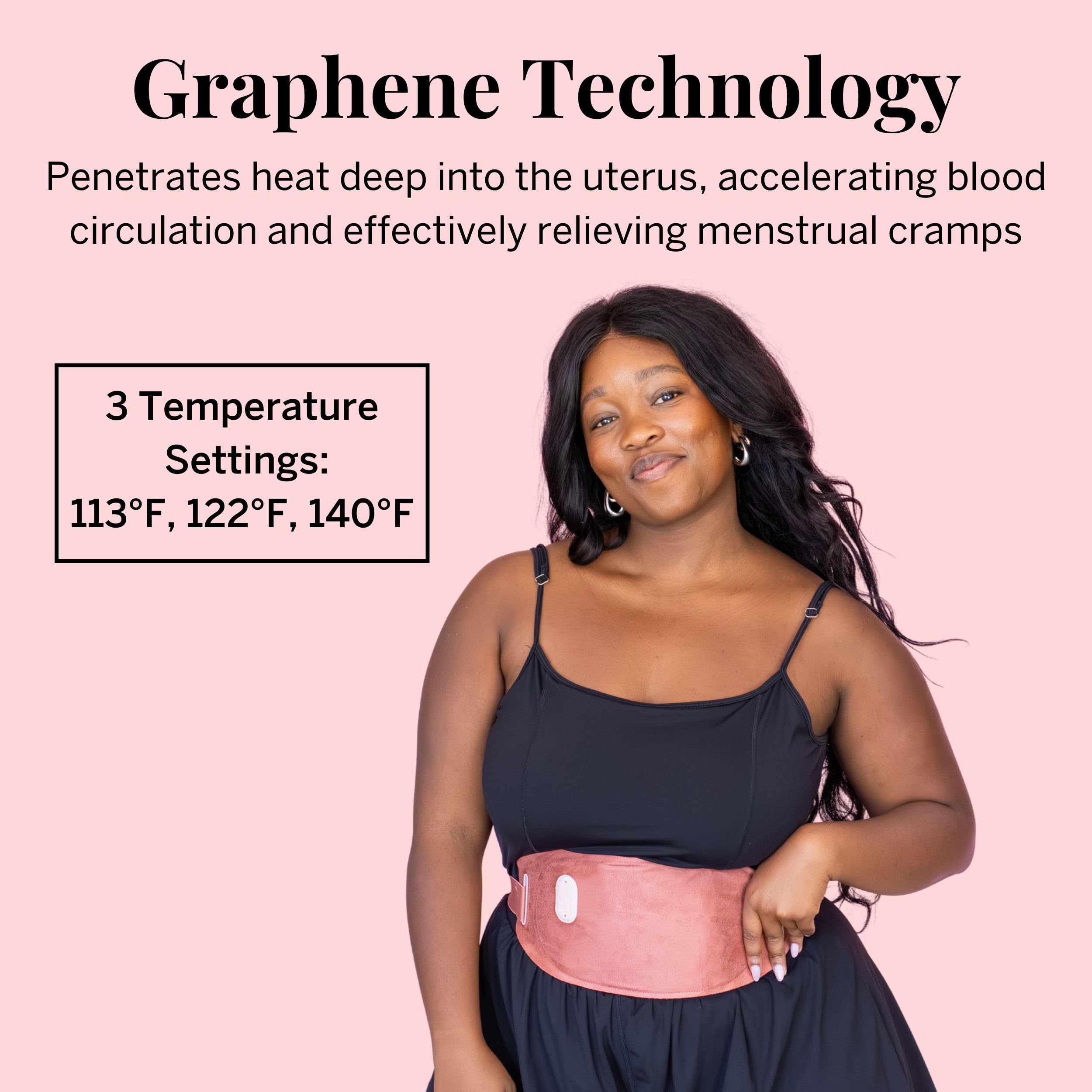 Pixie Eva Thermal: Thinnest Wearable Period Heating Pad