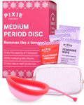 Pixie Menstrual Disc – 100% Medical-Grade Silicone, 12-Hour Wear, 5-Tampon Capacity (Ranked #1)