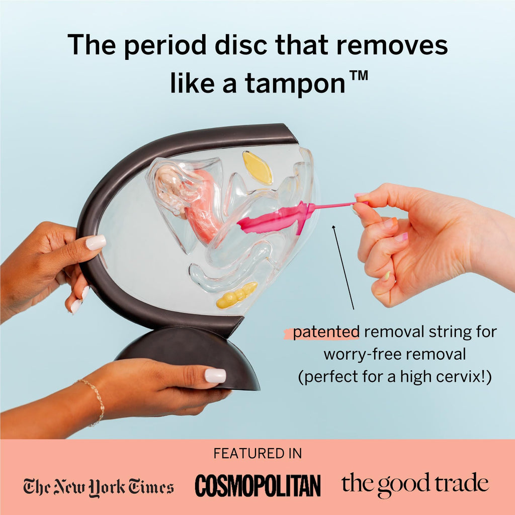 Pixie Menstrual Disc – 100% Medical-Grade Silicone, 12-Hour Wear, 5-Tampon Capacity (Ranked #1)