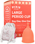 Pixie Cup - Soft, Reusable Menstrual Cup | 100% Medical-Grade Silicone | Buy One Give One