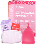 Pixie Cup Extra Large – Soft, Safe Reusable Menstrual Cup | 100% Medical-Grade Silicone
