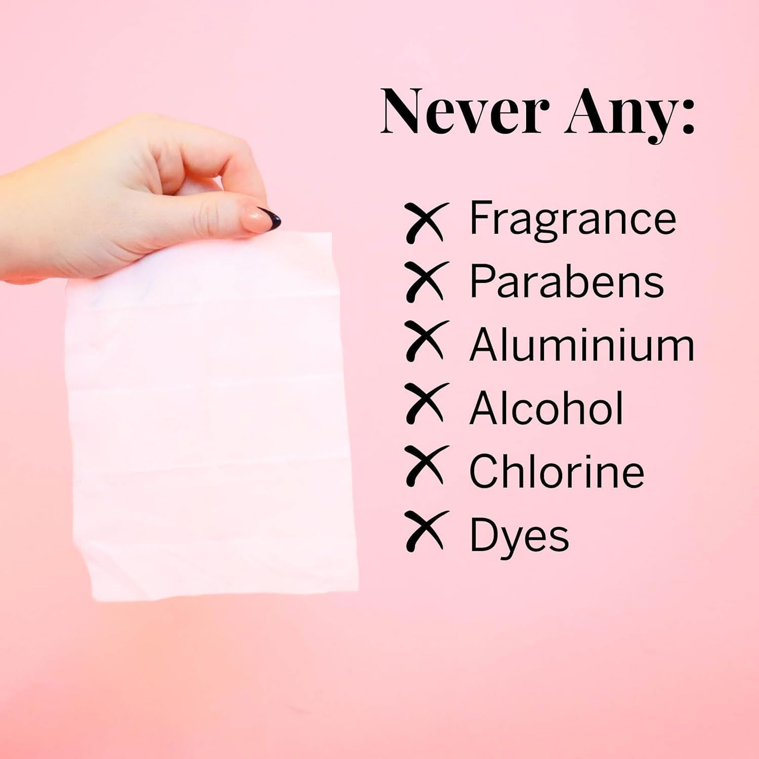 Pixie Cup Feminine Wipes – Flushable, Biodegradable, pH-Balanced & Unscented (40 Count)