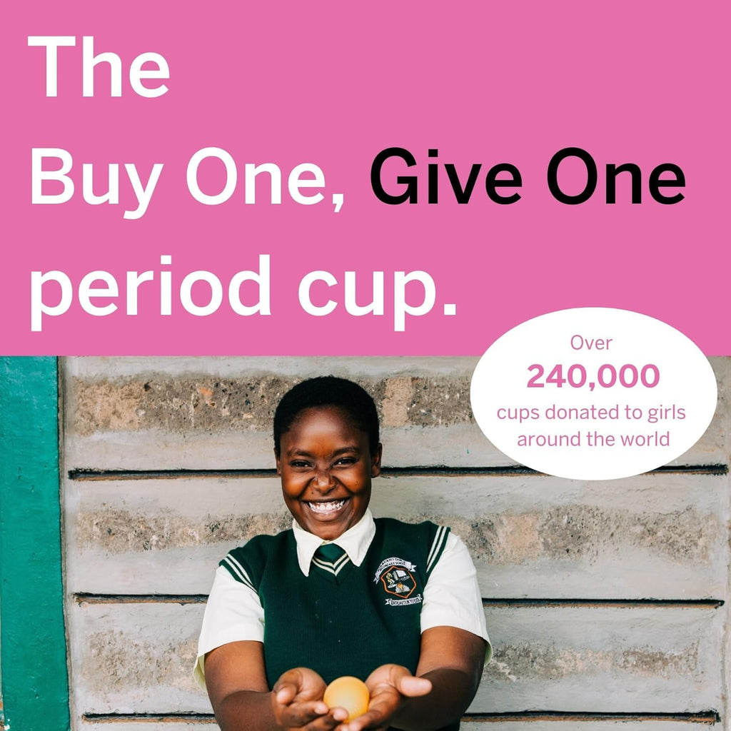 Pixie Cup - Soft, Safe Reusable Menstrual Cup | 100% Medical-Grade Silicone | Buy One Give One