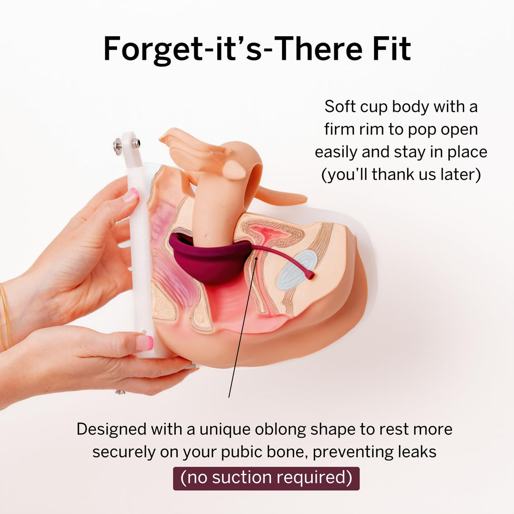 Pixie Menstrual Disc — 100% Medical-Grade Silicone, 12-Hour Wear, 3-Tampon Capacity