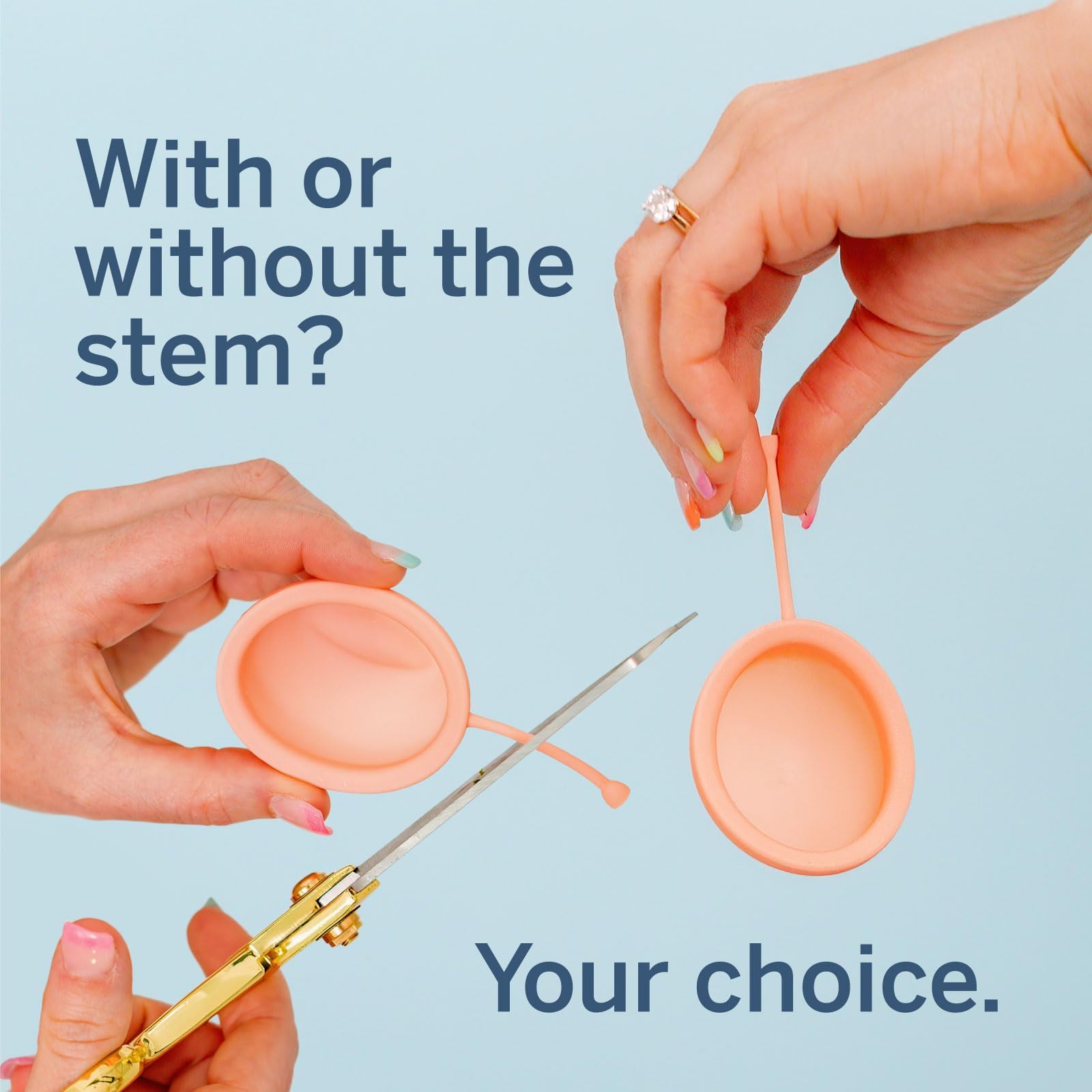 Pixie Menstrual Disc — 100% Medical-Grade Silicone, 12-Hour Wear, 3-Tampon Capacity