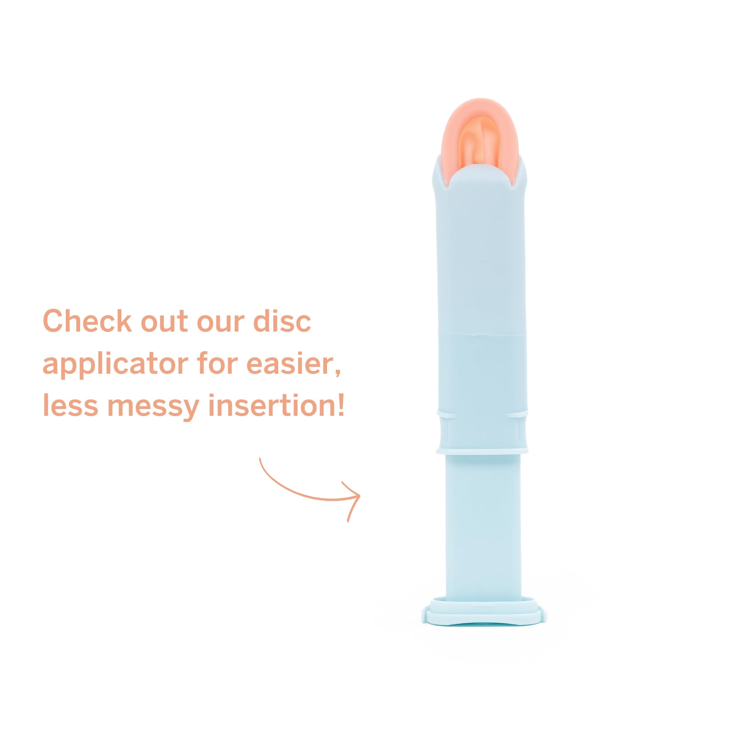Pixie Menstrual Disc — 100% Medical-Grade Silicone, 12-Hour Wear, 3-Tampon Capacity