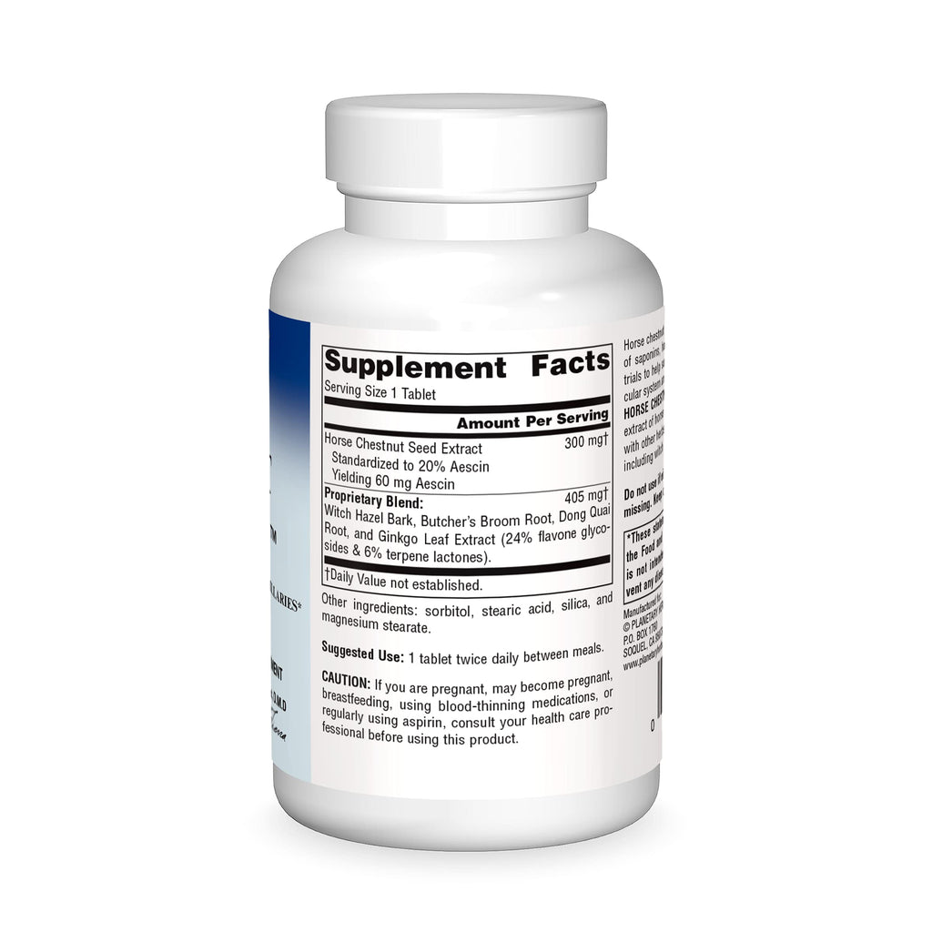 Planetary Herbals Horse Chestnut Vein Strength 705mg - 90 Capsules