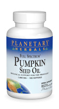 Planetary Herbals Full Spectrum Pumpkin Seed Oil 1000 mg - Prostate Support (180 Count)