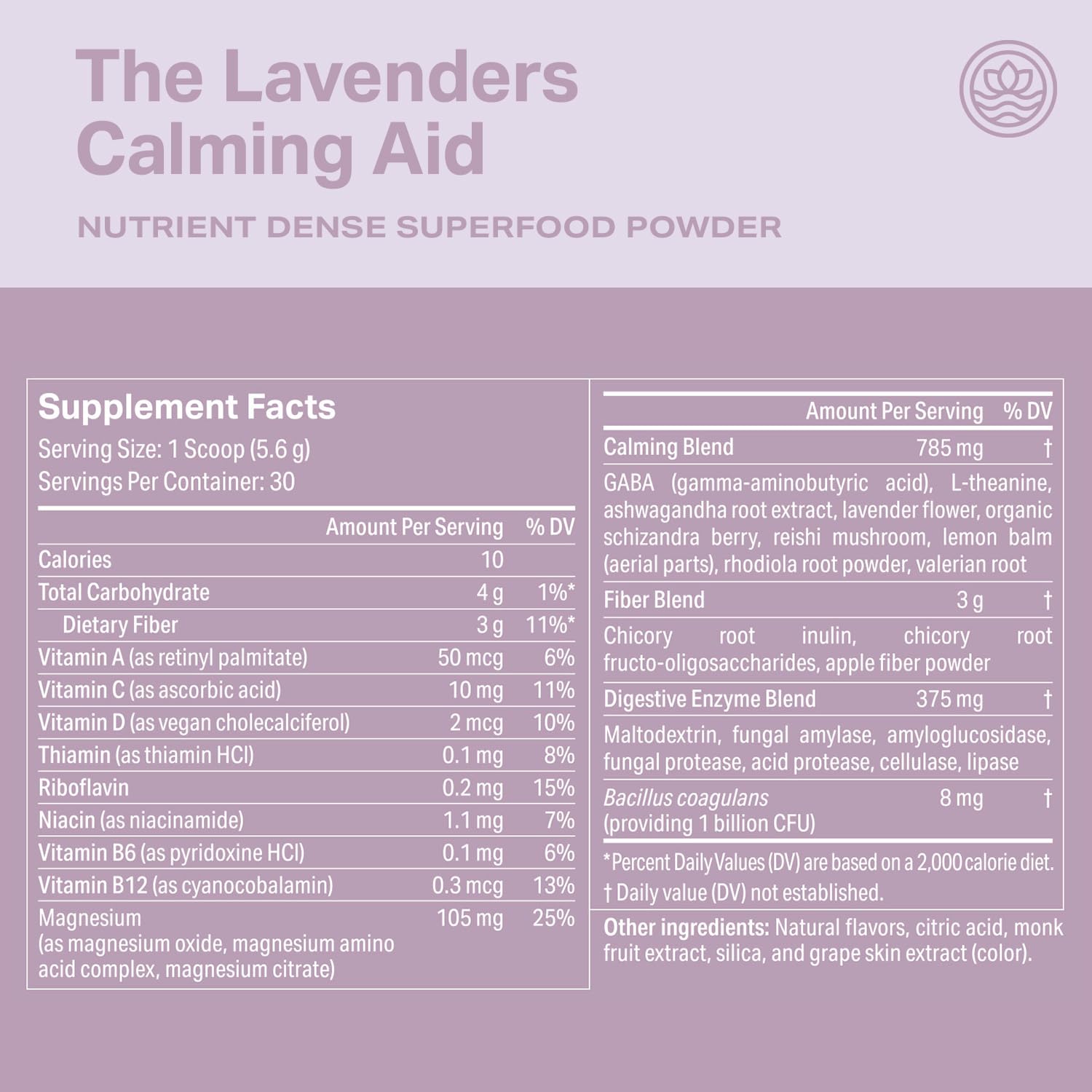 Proper The Lavenders Calming Aid – Sleep & Relaxation Drink Mix