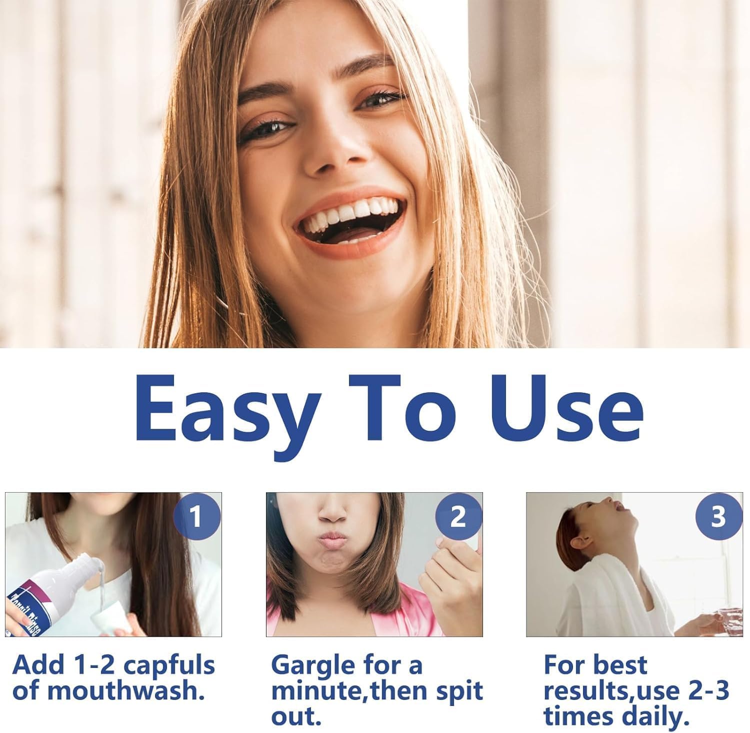 Tonsil Stone Remover with Alcohol-Free Oral Rinse – 300ml (10.14 fl oz) | Fresh Breath