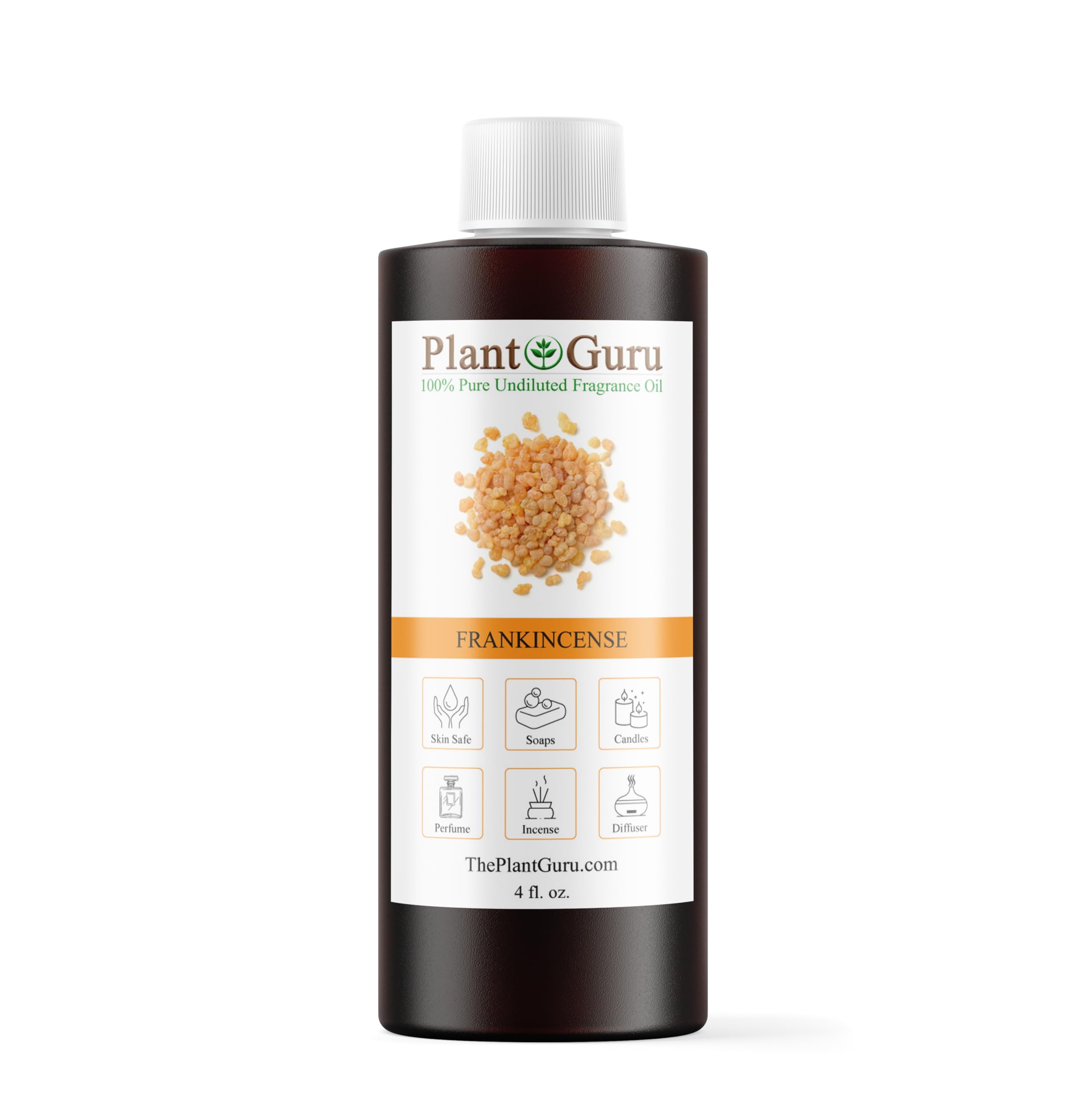 Frankincense Fragrance Oil 4 fl oz | Plant Guru – DIY Oils for Candles, Soaps, Diffusers