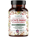 Plant.O Premium Lion's Mane 5-Mushroom Complex - Brain Support, Immunity & Focus - 90 Caps