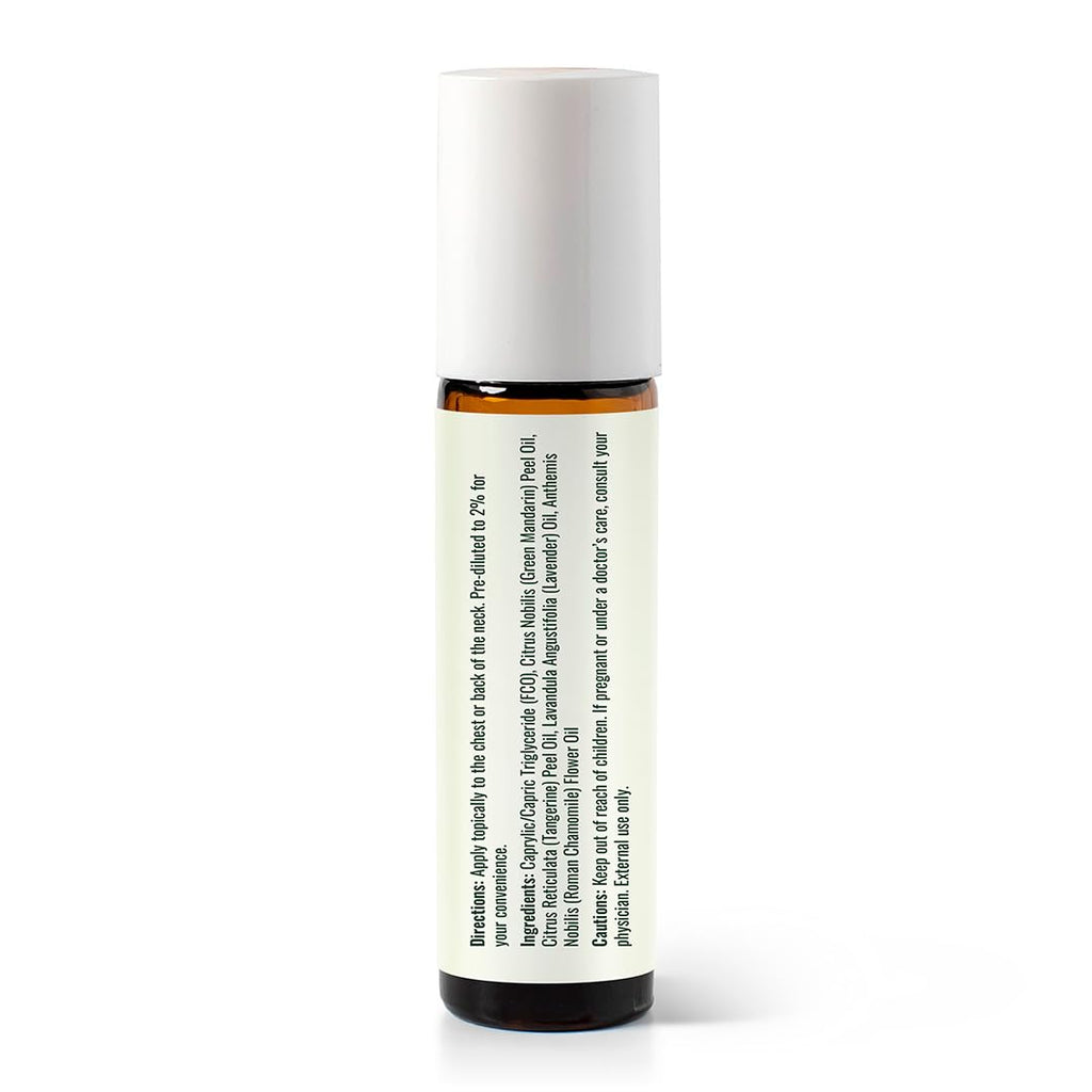 Plant Therapy KidSafe Calming the Child Essential Oil Blend 10 mL Roll-On – Tangerine, Lavender & Roman Chamomile