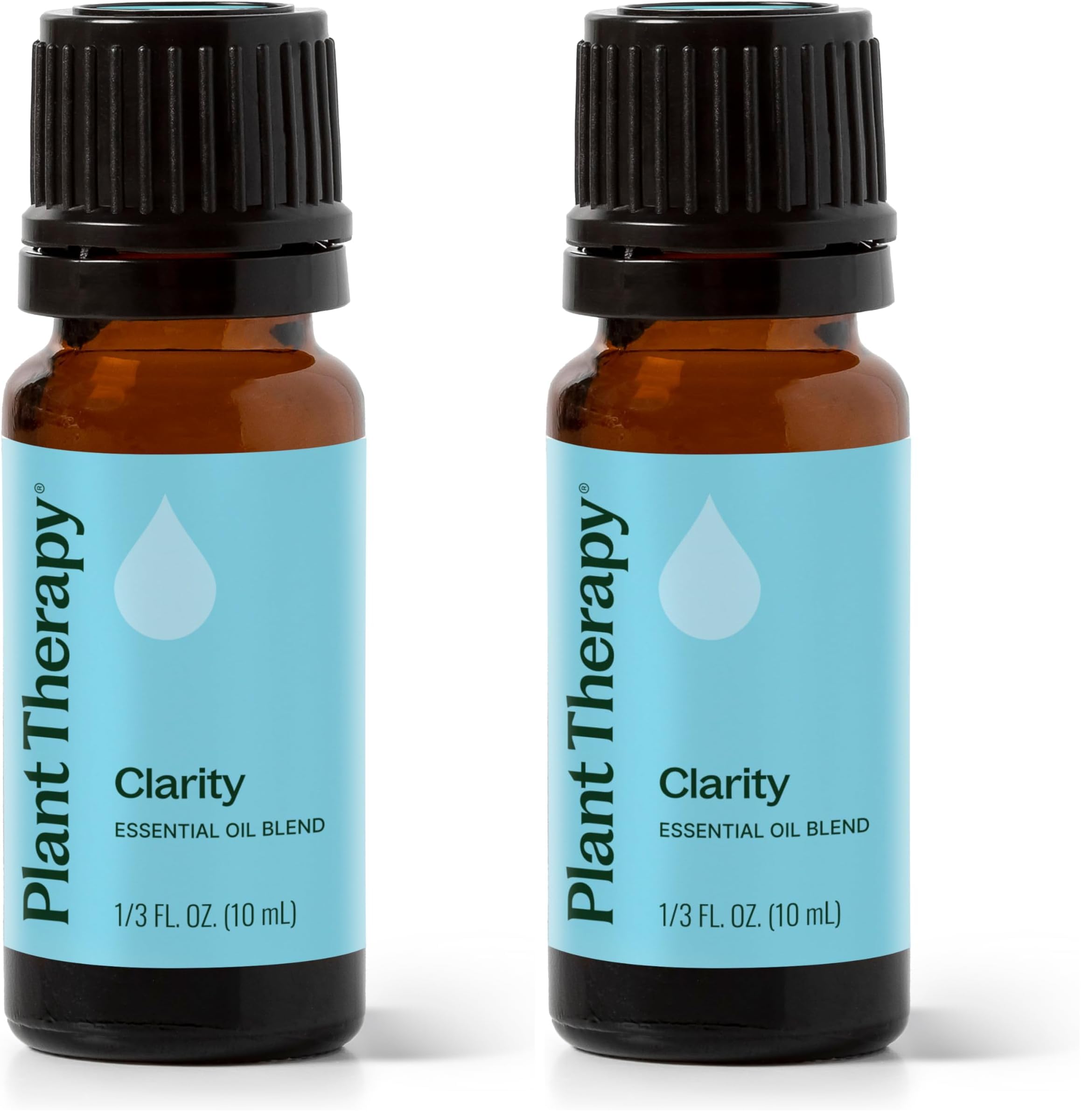 Plant Therapy Clarity Essential Oil Blend 10 mL – Pack of 2, 100% Pure & Undiluted