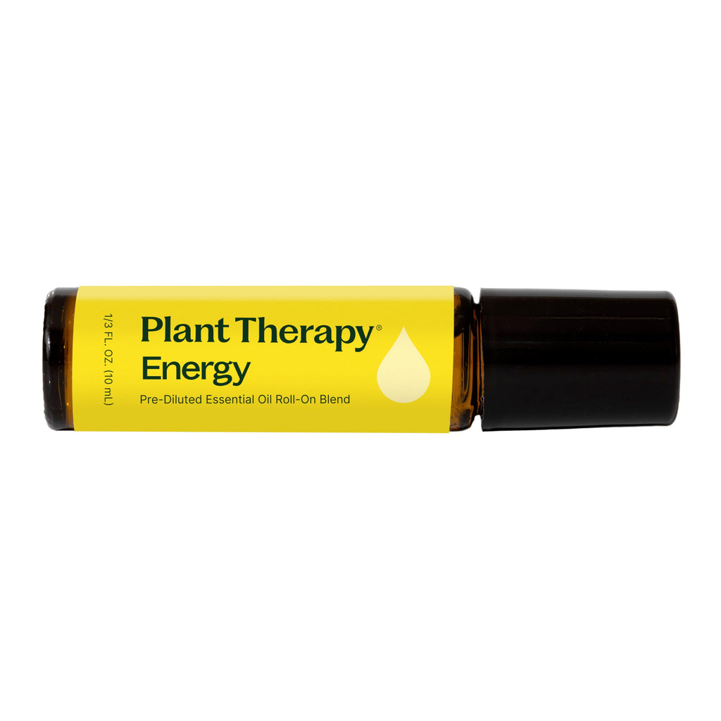 Plant Therapy Energy Essential Oil Blend 10 mL – Pre-Diluted Roll-On