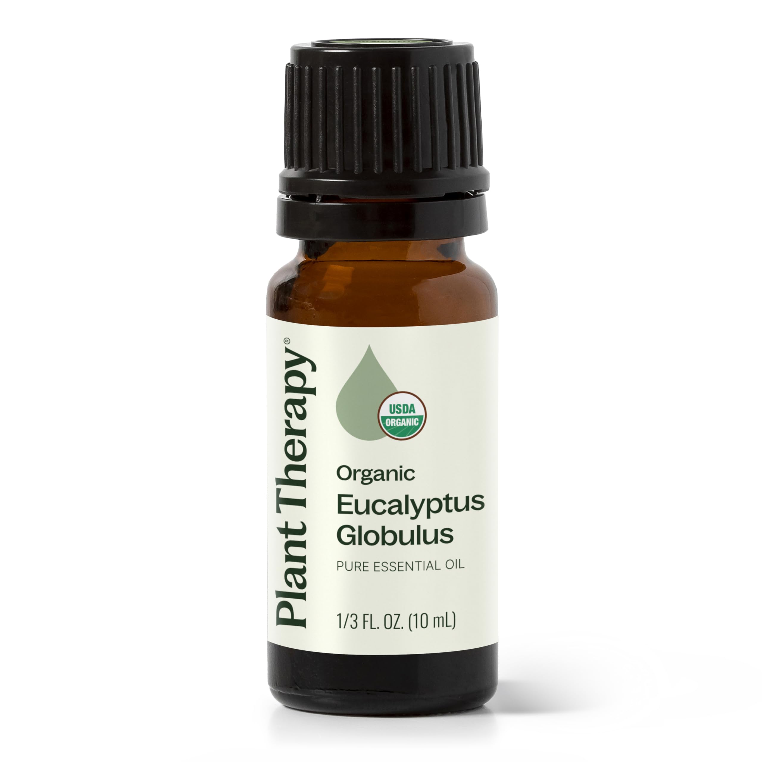 Plant Therapy Organic Eucalyptus Globulus Essential Oil - 10 mL, 100% Pure, USDA Organic