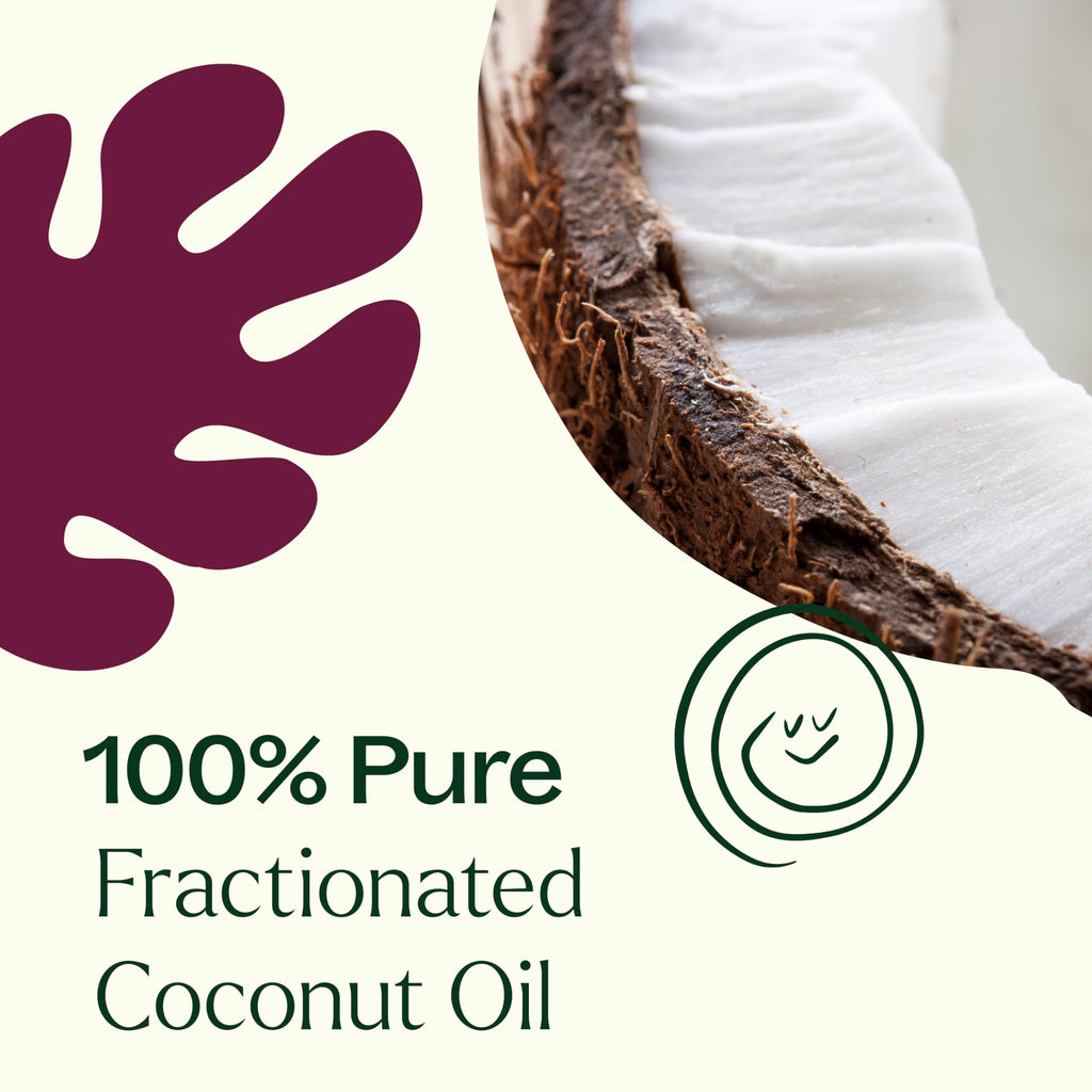 Plant Therapy Fractionated Coconut Oil 4 oz – 100% Pure Carrier Oil