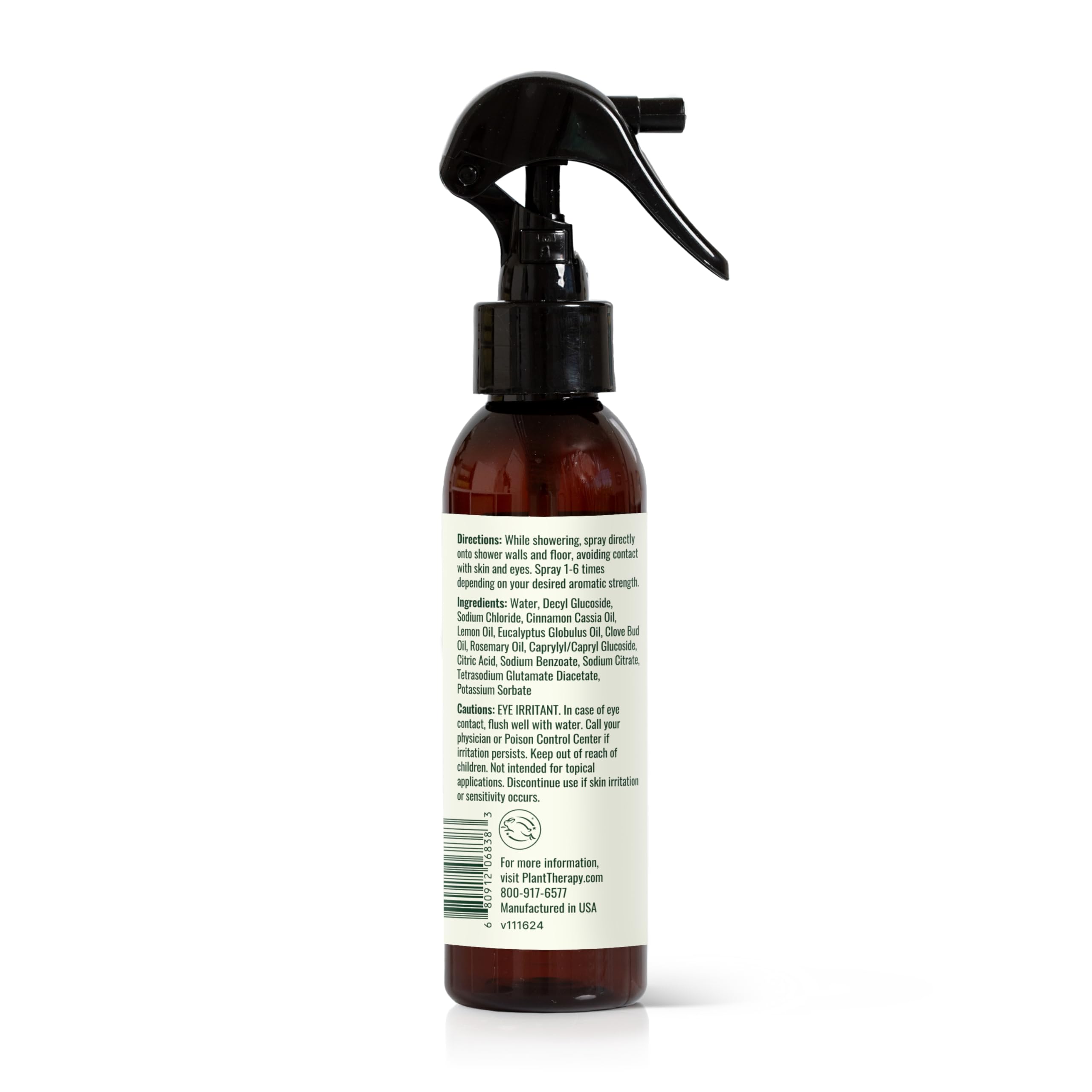 Plant Therapy Germ Fighter Shower Spray Mist 4 oz – Aromatherapy Shower Experience