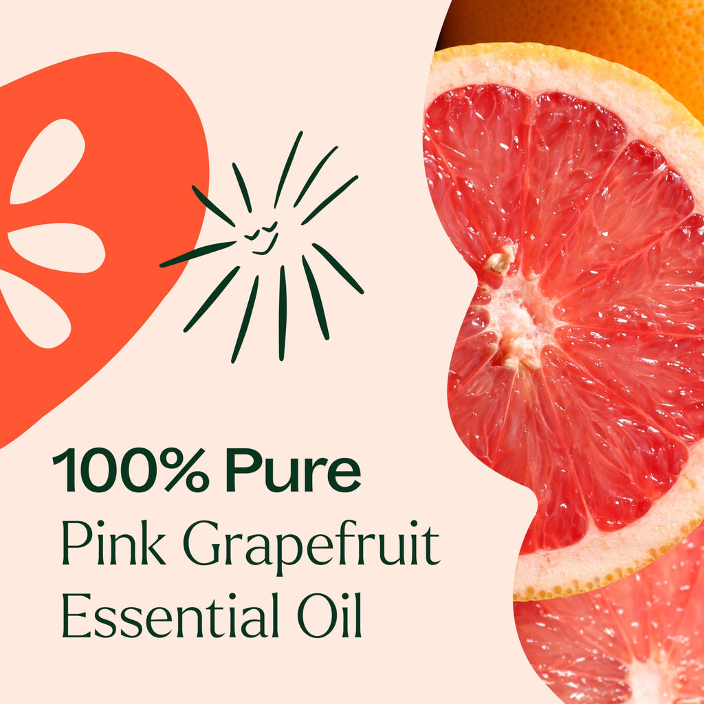 Plant Therapy Grapefruit Essential Oil (Pink) 10 mL – Pure, Cold-Pressed Citrus paradisi