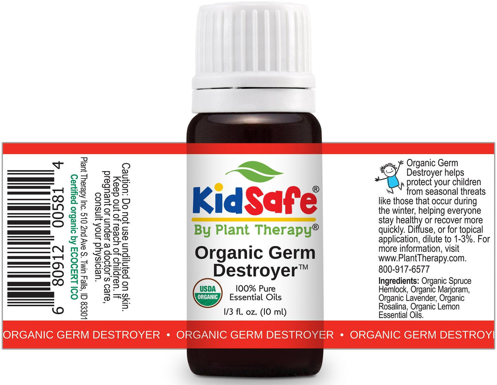 Plant Therapy KidSafe Destroyer Essential Oil Blend 10 mL | 100% Pure