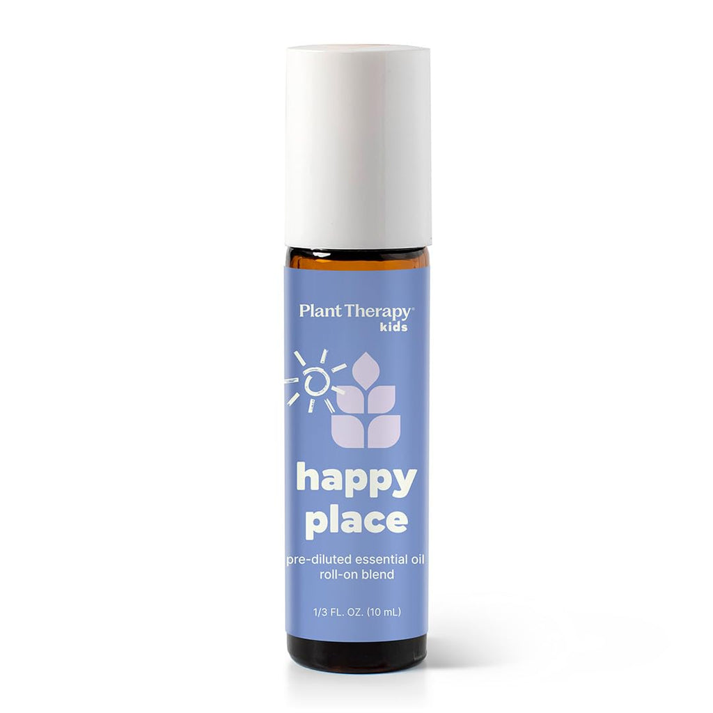 Plant Therapy KidSafe Happy Place Roll-On 10 mL – Pure Essential Oil Blend