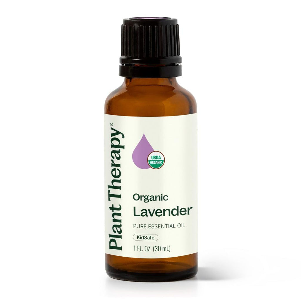 Plant Therapy Organic Lavender Essential Oil 30 mL – 100% Pure, USDA Certified Organic