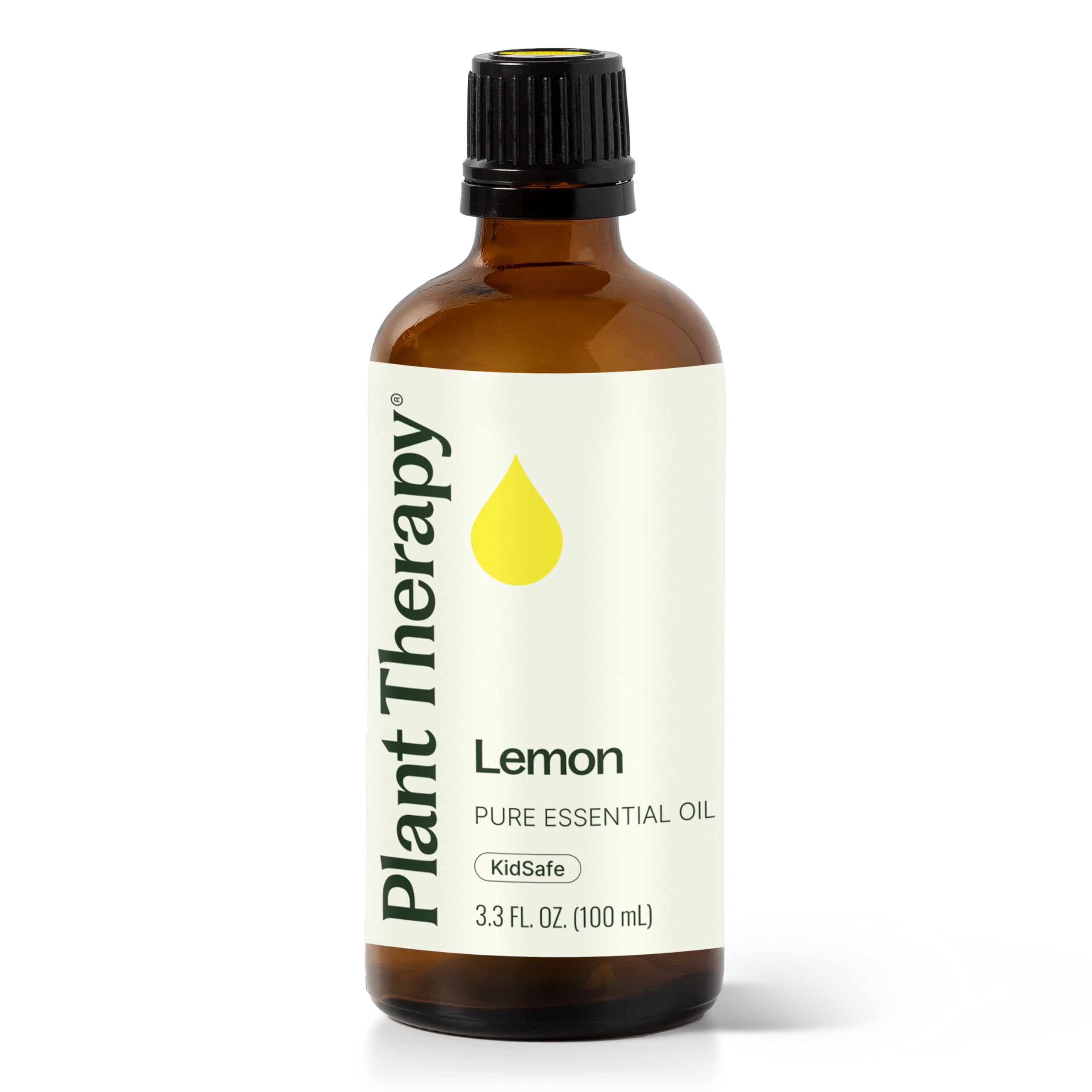 Plant Therapy Lemon Essential Oil 100 mL | 100% Pure, Undiluted, Therapeutic Grade