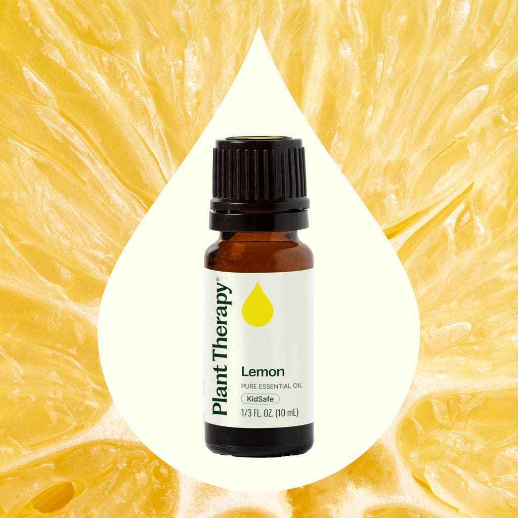 Plant Therapy Lemon Essential Oil 10 mL | Pure, Undiluted Aromatherapy
