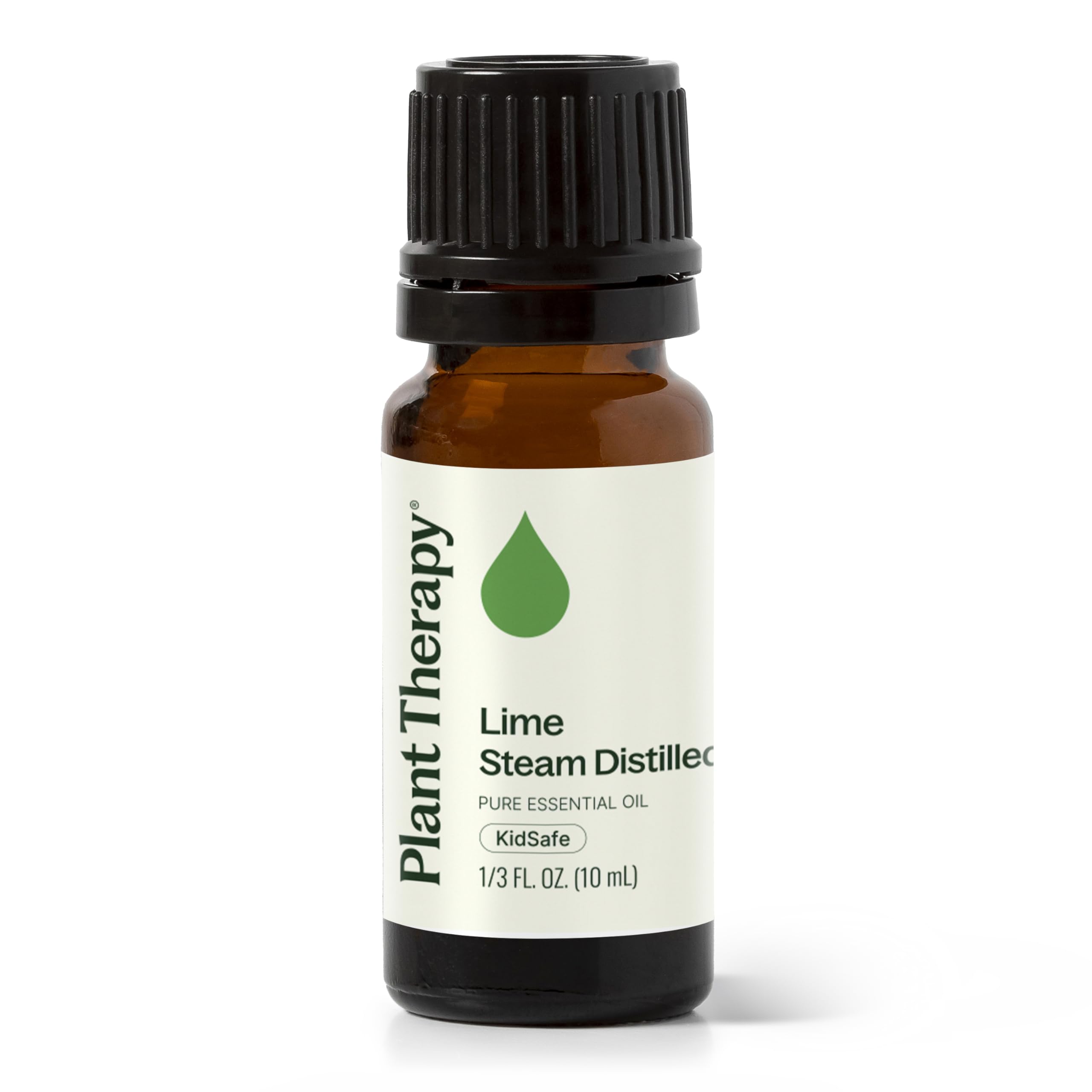 Plant Therapy Lime Steam Distilled Essential Oil 10 mL – 100% Pure, Therapeutic Grade