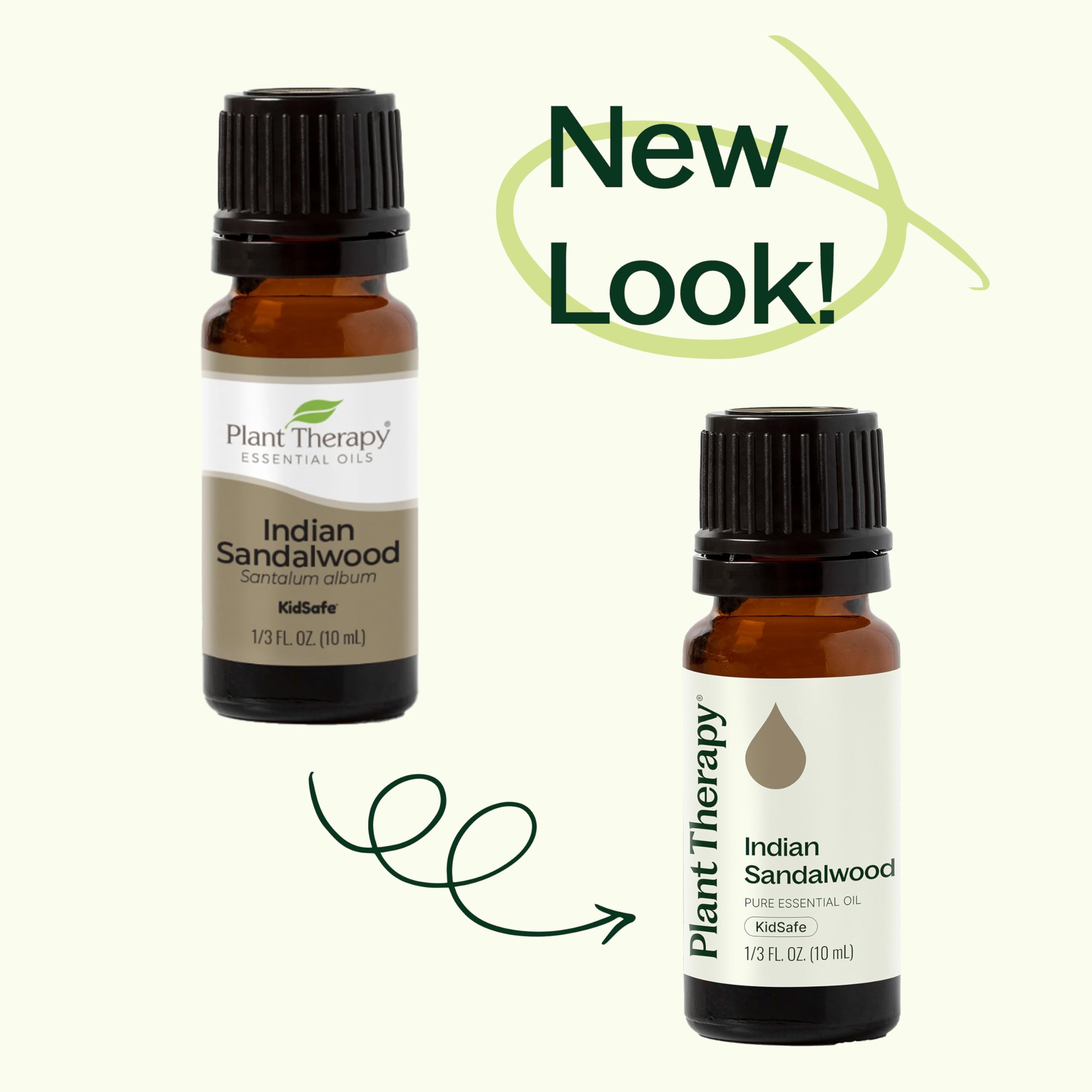 Plant Therapy Sandalwood Indian Essential Oil 2.5 mL – 100% Pure, Therapeutic Grade