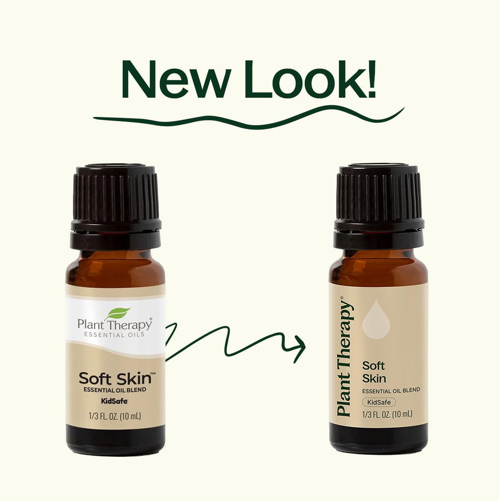 Plant Therapy Soft Skin Essential Oil Blend 10 mL — 100% Pure, Therapeutic Grade