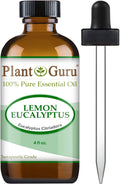 Plant Guru Lemon Eucalyptus Essential Oil 4 oz – Undiluted, Therapeutic Grade