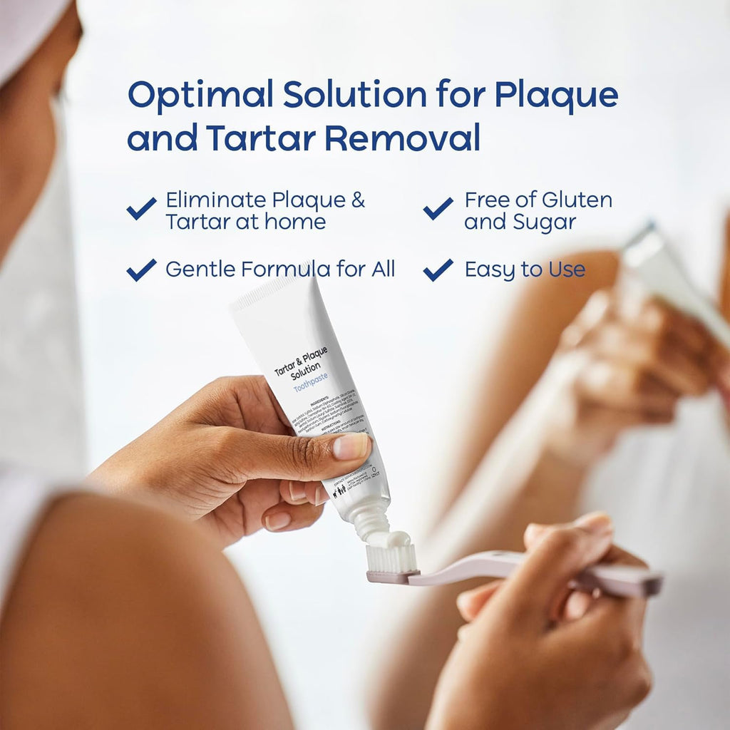Plaque & Tartar Remover Toothpaste - Deep Clean & Mint Fresh Breath