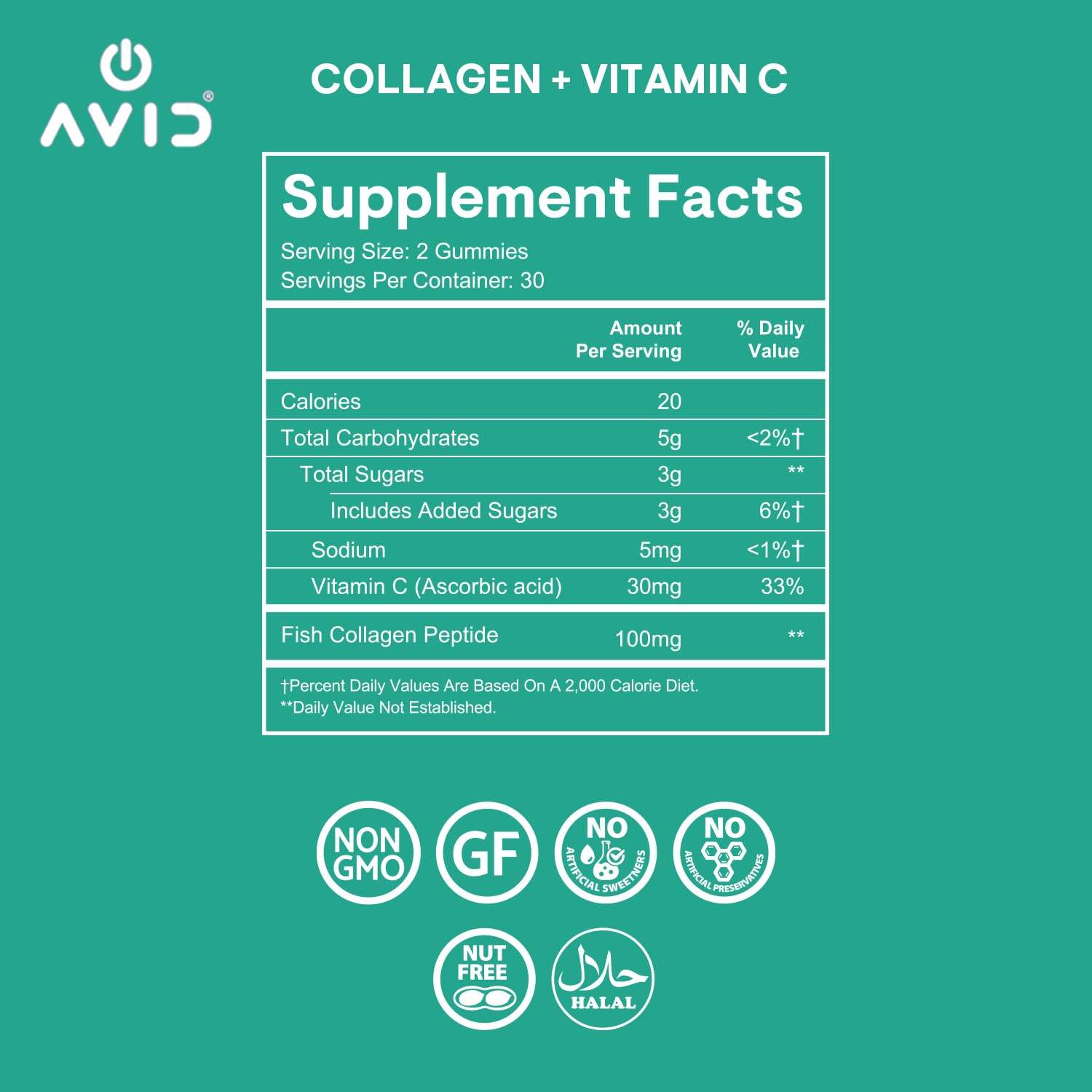 Playboy Collagen + Vitamin C Gummies – Hair, Skin, Nails & Joint Health (60 Gummies)