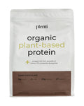 plenti Organic Plant-Based Protein Powder – Dark Chocolate, 27 Servings (2 lb) with 20g Pea Protein + Probiotics