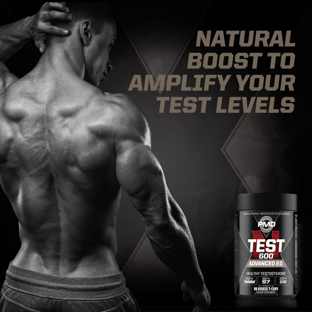 PMD N-Test 600: Advanced Nitric Oxide Booster for Men – 600mg Testofen