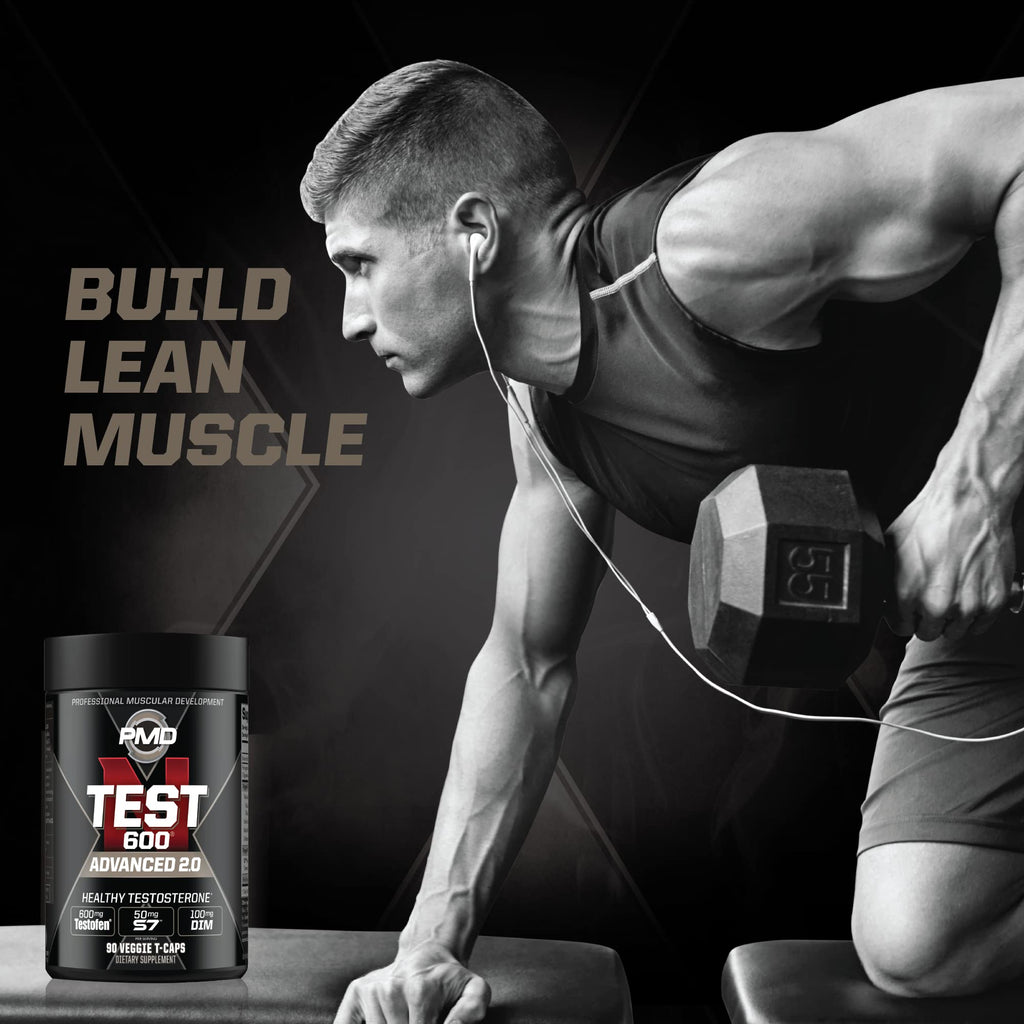 PMD N-Test 600: Advanced Nitric Oxide Booster for Men – 600mg Testofen