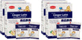 POCAS Ginger Latte Instant Tea 4-Pack - Ginger Extract, Non-Dairy Creamer
