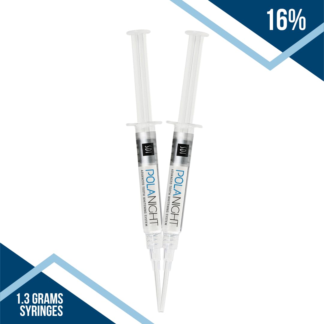 Polanight 16% Teeth Whitening Gel – 8-Syringe Pack Bundle