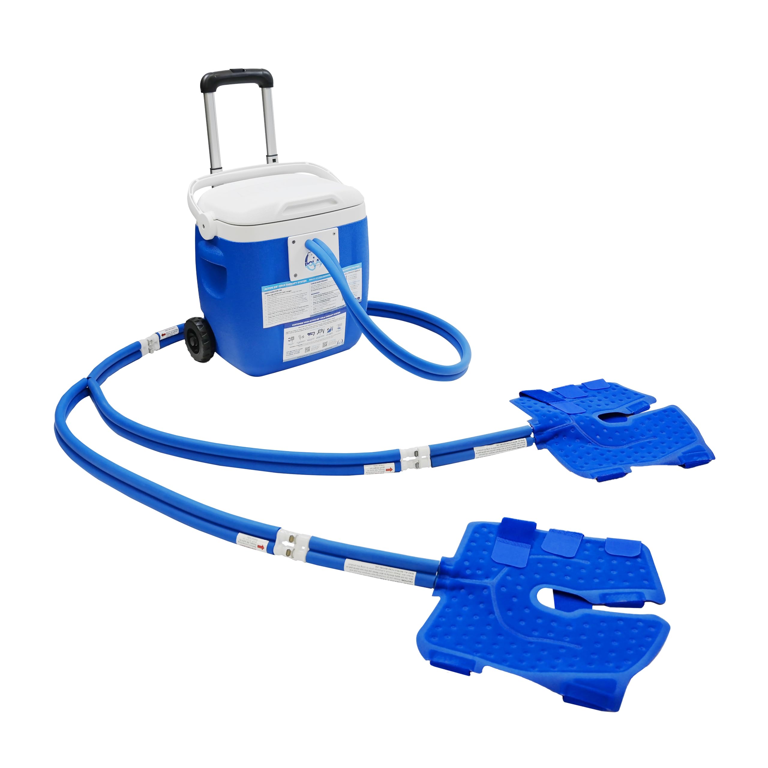 Polar Active Ice 3.0 Cold Therapy System — Programmable Timer, 16-Quart Reservoir, Knee Pads & Quiet Pump